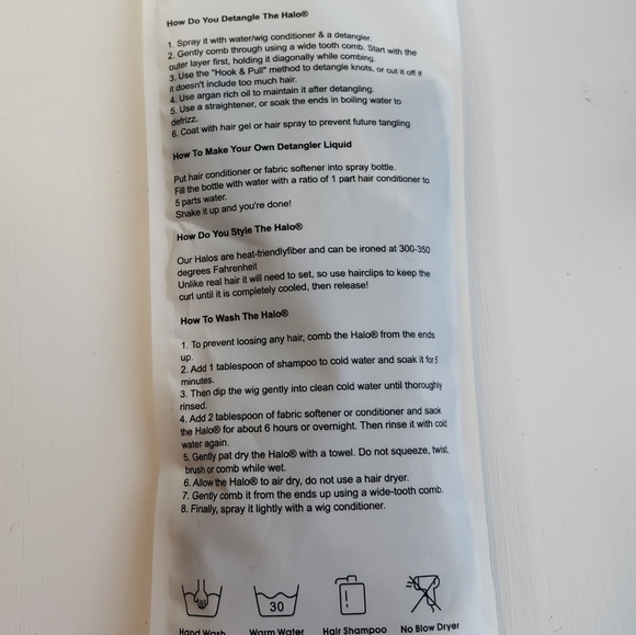 NEW! 14" HIARA HALO HAIR EXTENSIONS Auburn/Brown invisible wire, seamless - Picture 5 of 6